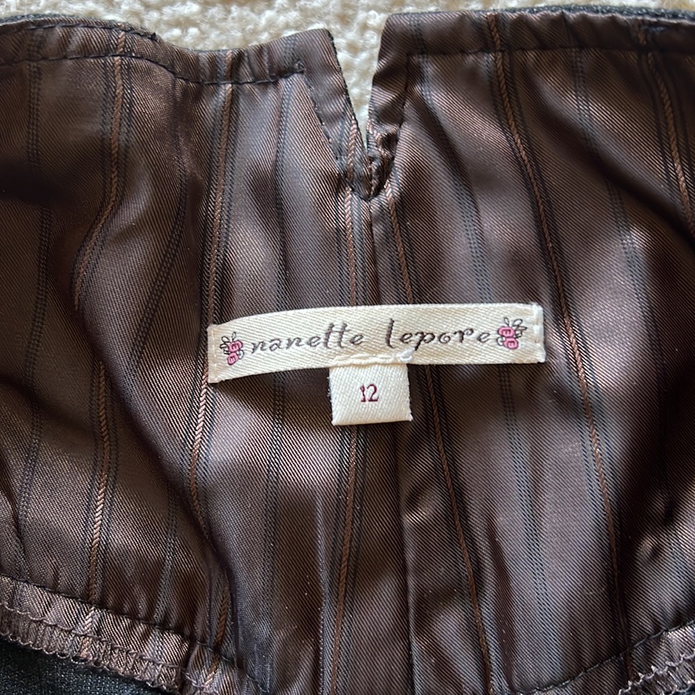 Nanette LEPORE high waisted trouser pants - size 12 - Picture 5 of 8